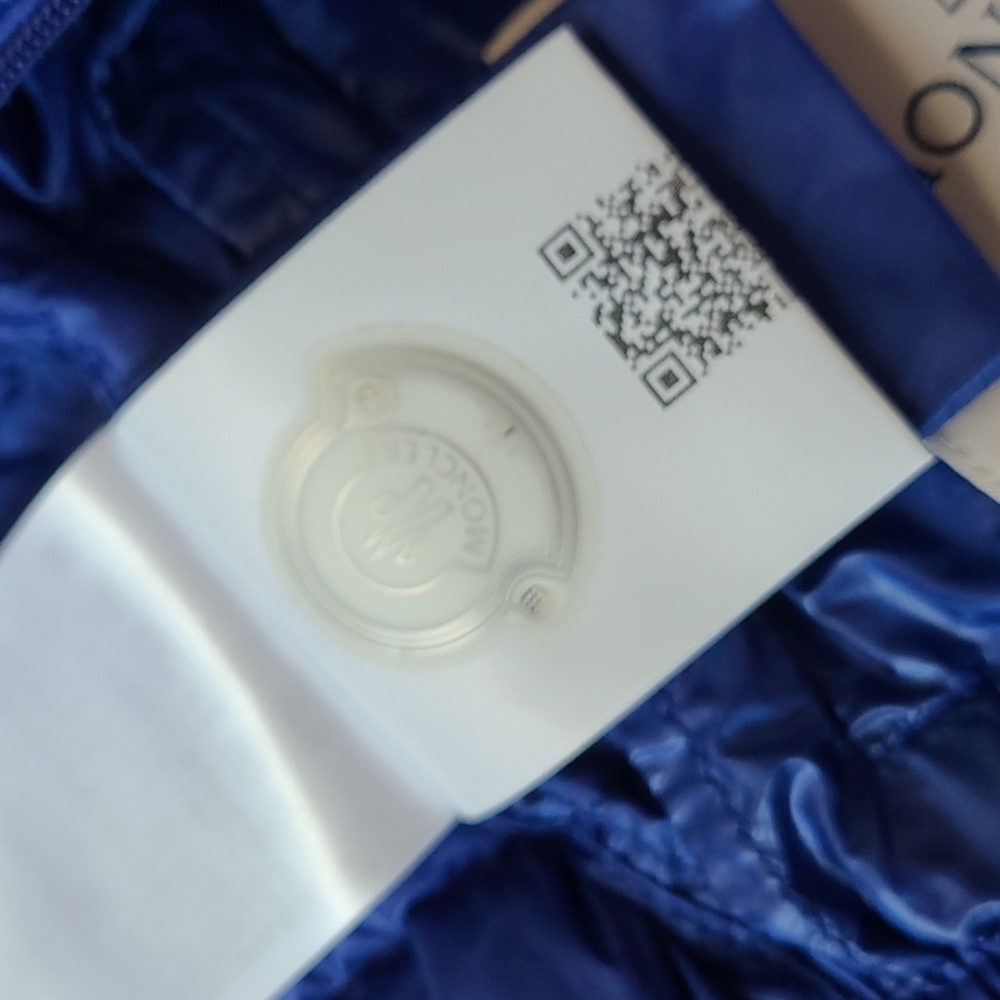 MONCLER Baby Blue Gaddy Puffer Jacket 3-6mo NWT - Picture 10 of 12